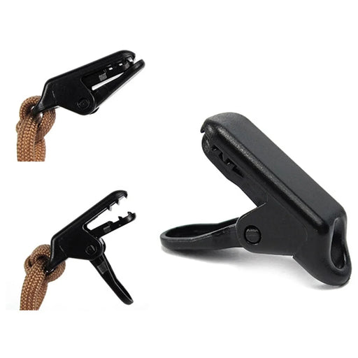10Pcs/Set AOTU Crocodile Clips Clamps Attaching Tent Anti-wind Camping Tightening Hangers - 1