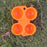 AOTU AT6358 2 Eggs Slots Holder Shockproof Plastic Storage Box for Camping Hiking - Orange - 3