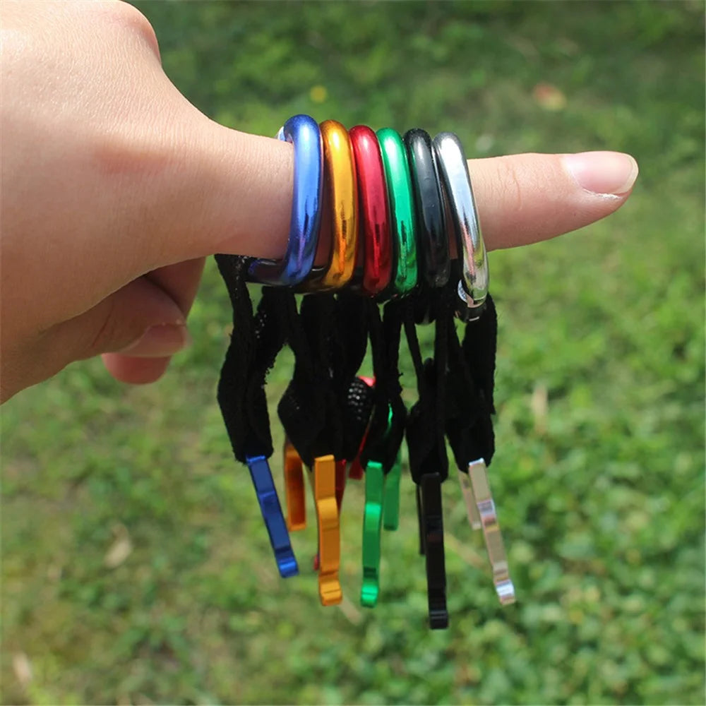 AOTU AT7611 Aluminum Alloy Water Bottle Hanger - 6