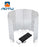 AOTU AT6343 8pcs Aluminum Alloy Outdoor Windshields for Picnic Stove - 1