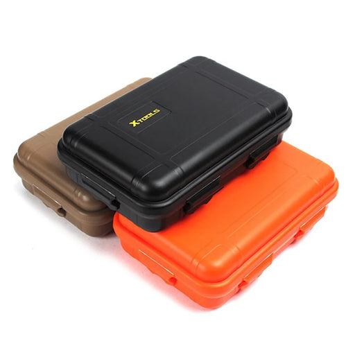 AOTU Large Size Outdoor Waterproof Shockproof Storage Box ESD Tool Travel Sealed Case Container (Random Color) - 1