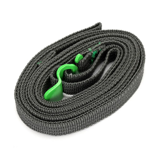 2 Pcs AOTU Packing Belt Rope Ribbon with Stainless Steel Buckle for Outdoor Travel Camping Hiking Cycling - Random Color - 2