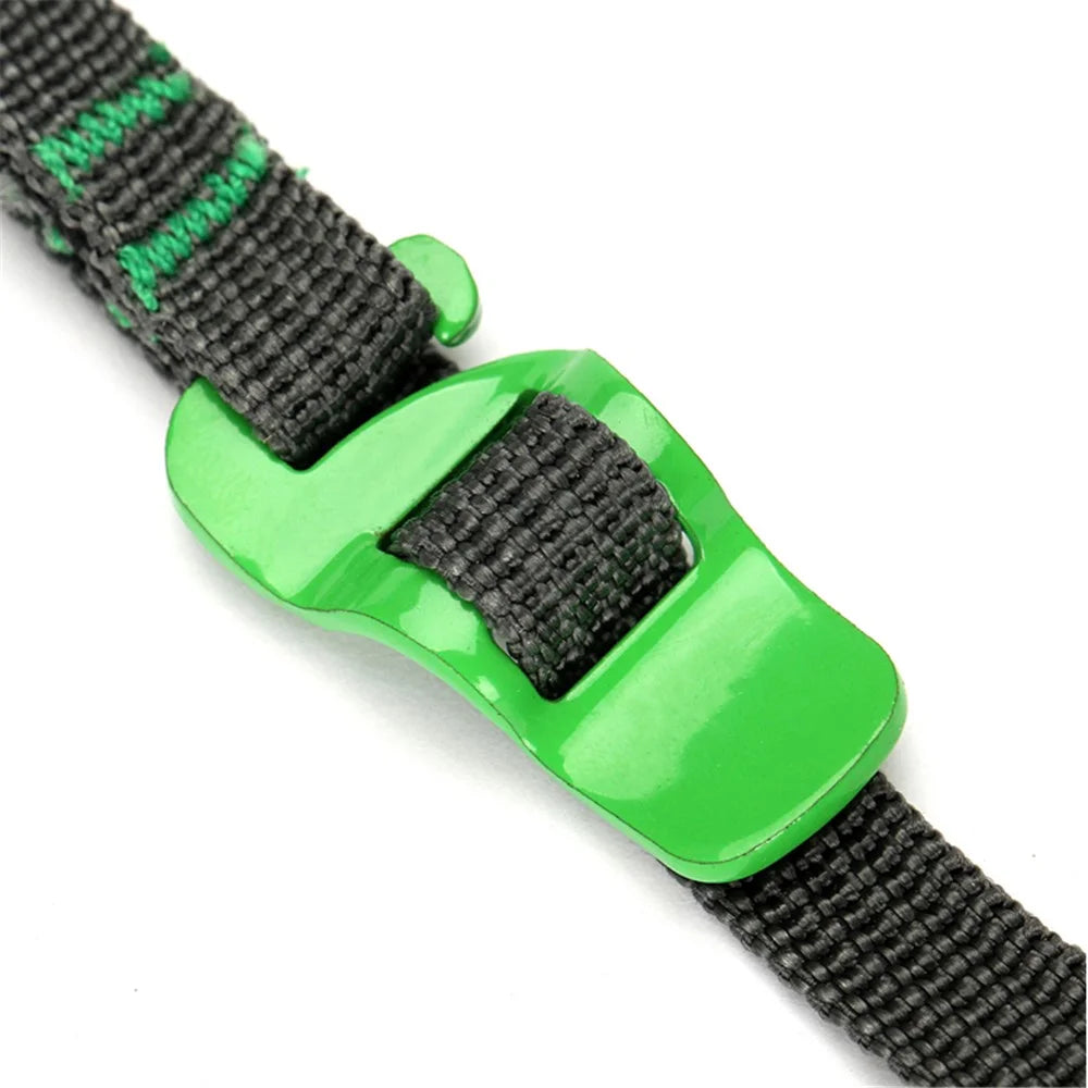 2 Pcs AOTU Packing Belt Rope Ribbon with Stainless Steel Buckle for Outdoor Travel Camping Hiking Cycling - Random Color - 4