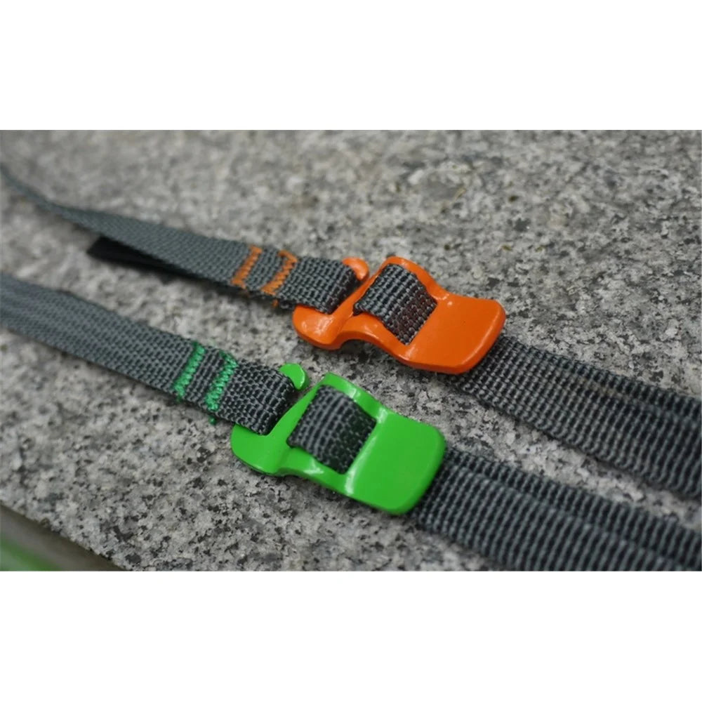 2 Pcs AOTU Packing Belt Rope Ribbon with Stainless Steel Buckle for Outdoor Travel Camping Hiking Cycling - Random Color - 7
