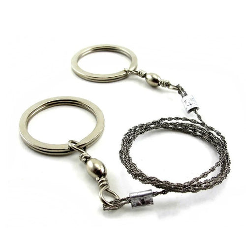 AOTU Survival Saw Chain Stainless Steel Pocket Wire Saws Survival Tool Hiking and Outdoor Sports - 1