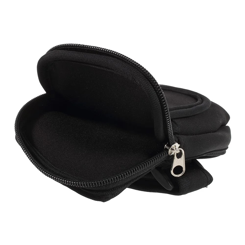 Fashion Sports Armband Universal Smartphone Arm Bag with Earphone Hole for iPhone 8 Plus/7 Plus etc. - Black - 6