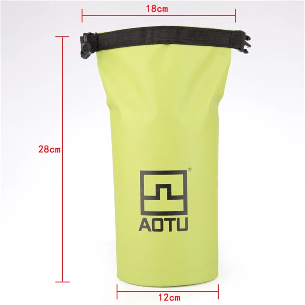 AOTU AT6623 1.5L Digital Camera Waterproof Bag for Outdoor Swimming Drifting - Green - 2