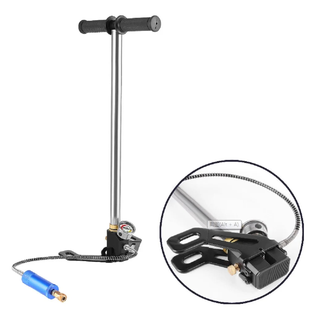 SMACO AT875 Mini Hand Operated High Pressure Air Pump Diving Equipment - 1