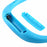 Wearable Neckband Mini Dual-Fans 3 Wind Speeds Adjustable USB Rechargeable - Blue - 3