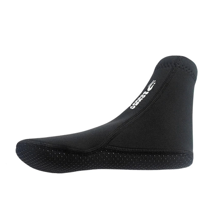 2mm Neoprene Diving Socks Anti-slip Warm Snorkeling Beach Swimming Shoes - Size: XS - 3