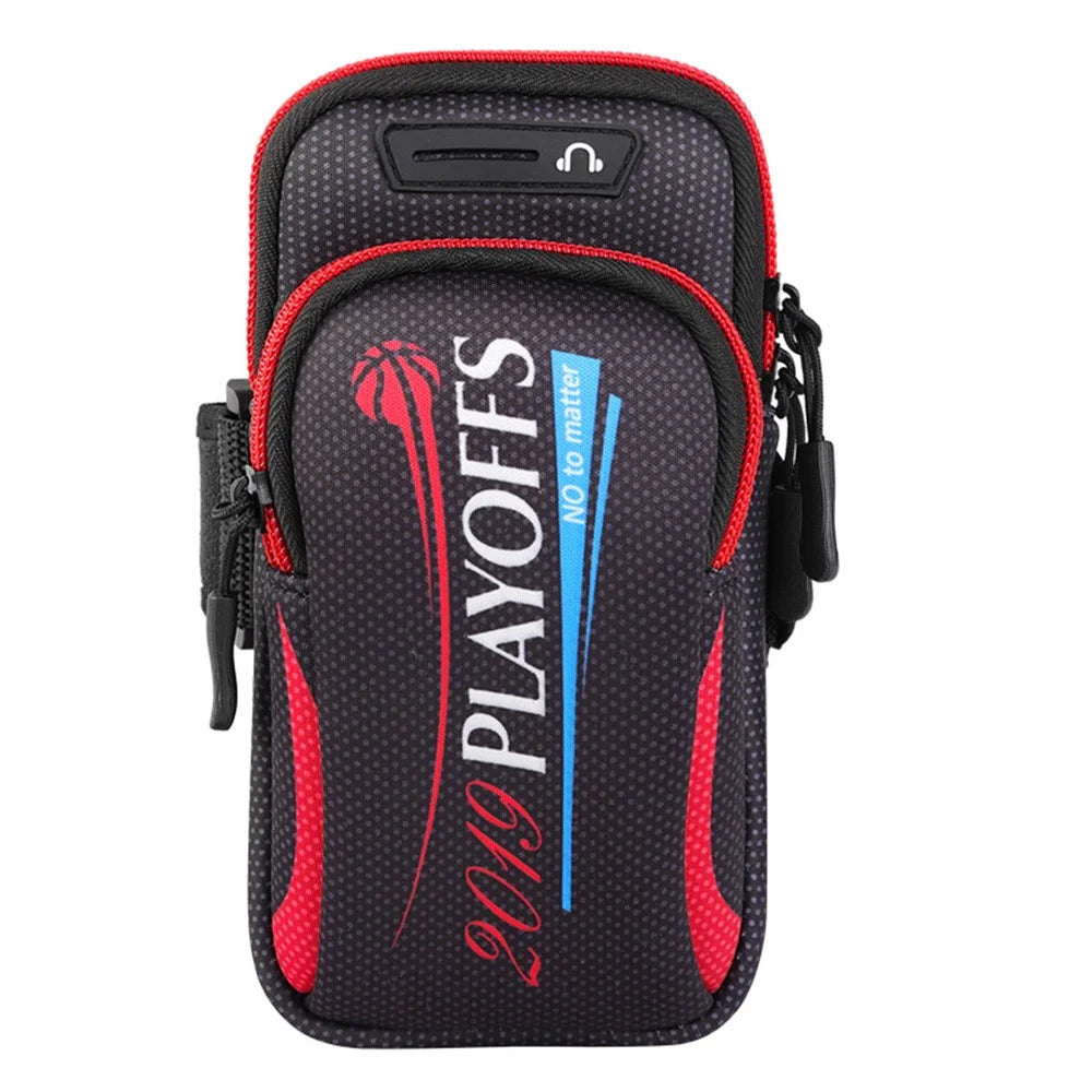 Universal Running Sports Phone Armband Bag with Headphone Hole, Size: 190x90mm - Style A - 1