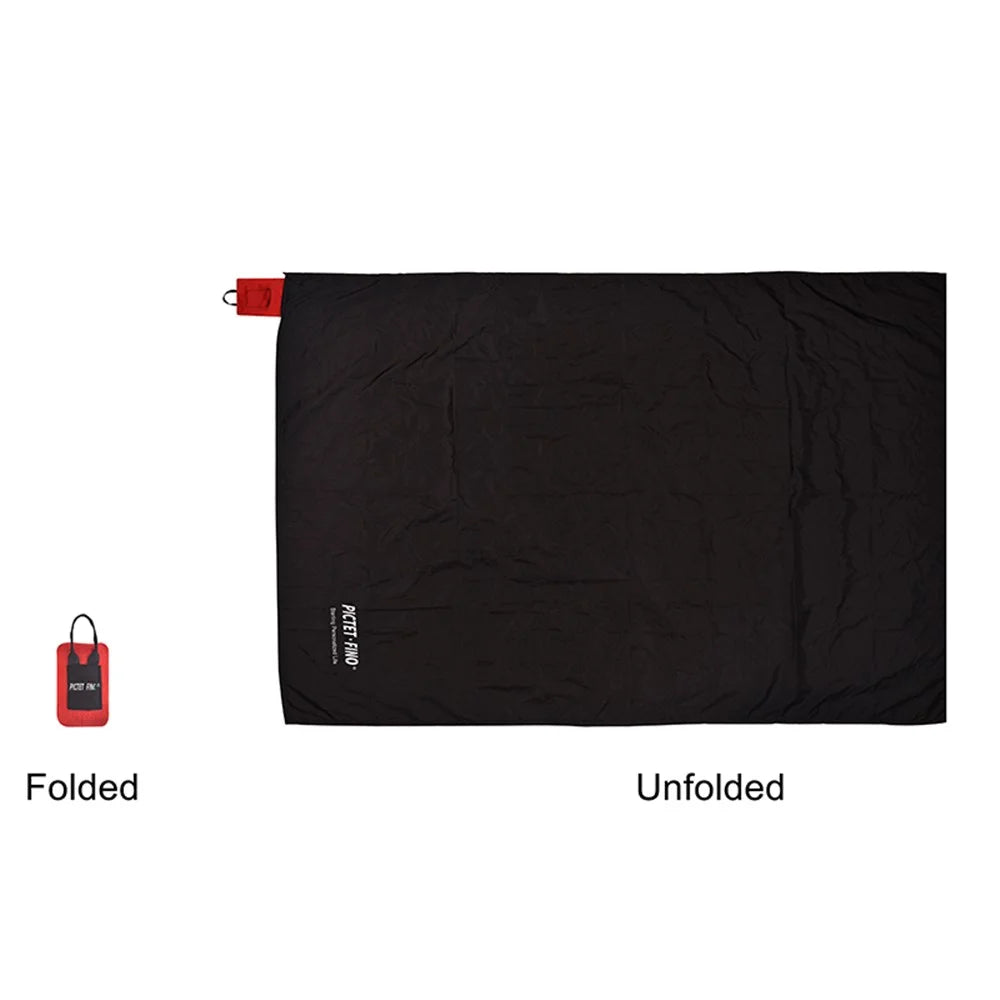 PICTET.FINO Outdoor Beach Picnic Blanket Mat Portable Easy Fold, Size: 170 x 140cm - 4