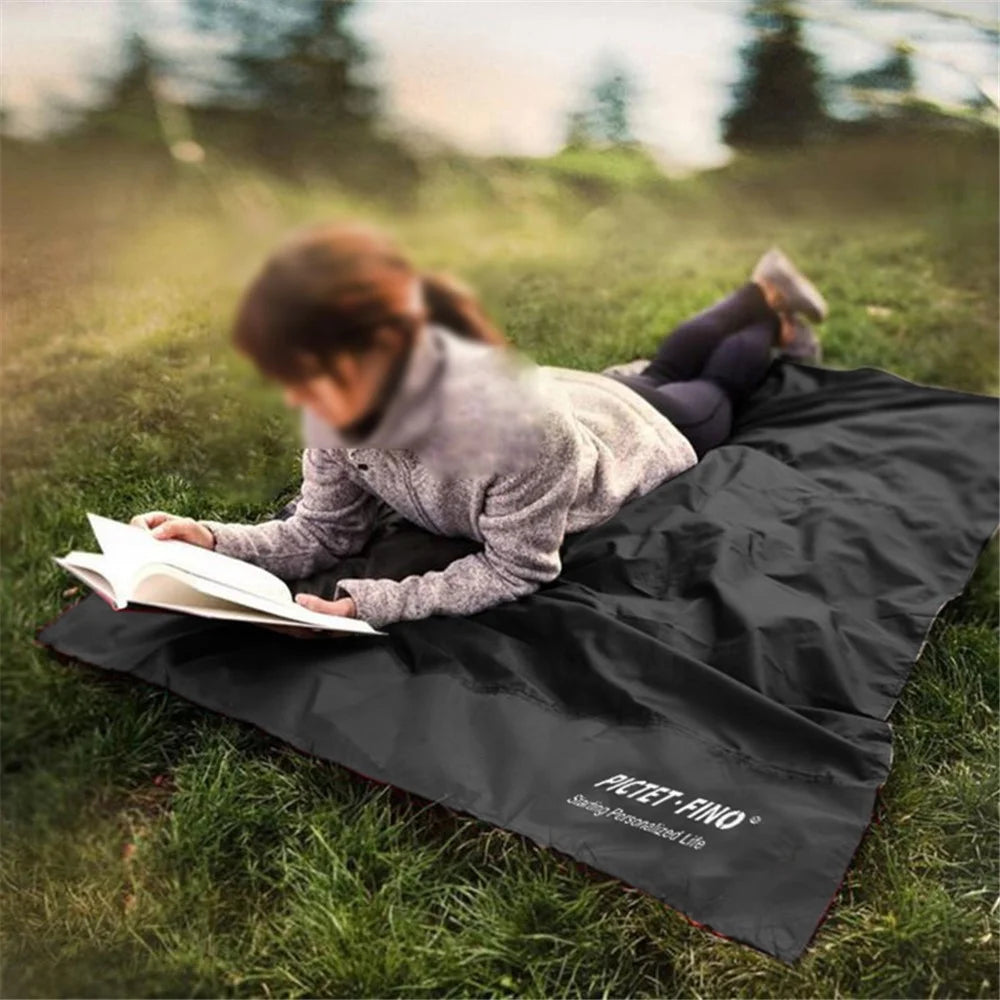 PICTET.FINO Outdoor Beach Picnic Blanket Mat Portable Easy Fold, Size: 170 x 140cm - 5