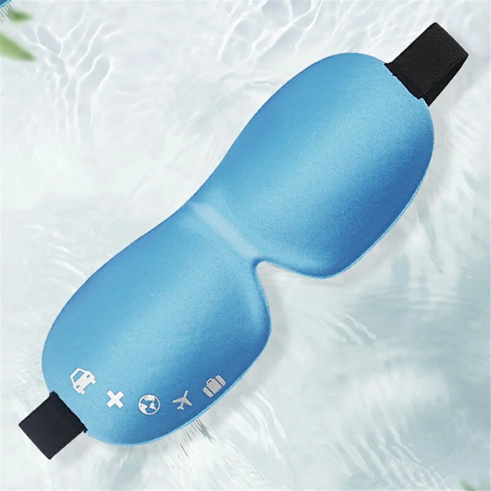 PICTET.FINO RH37 3D Eyeshade Blindfold Sleeping Rest Eye Mask Patch - Blue - 4