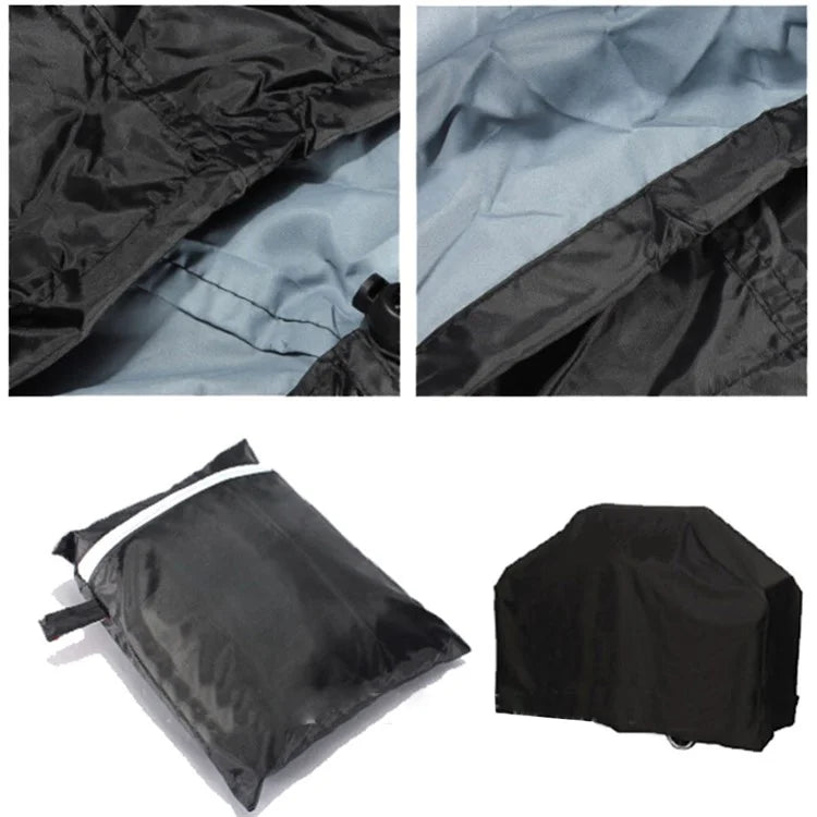 BBQ Cover Heavy-Duty Ultraviolet-proof Waterproof Barbeque Grill Cover, Size: 80 x 66 x 100CM - 4