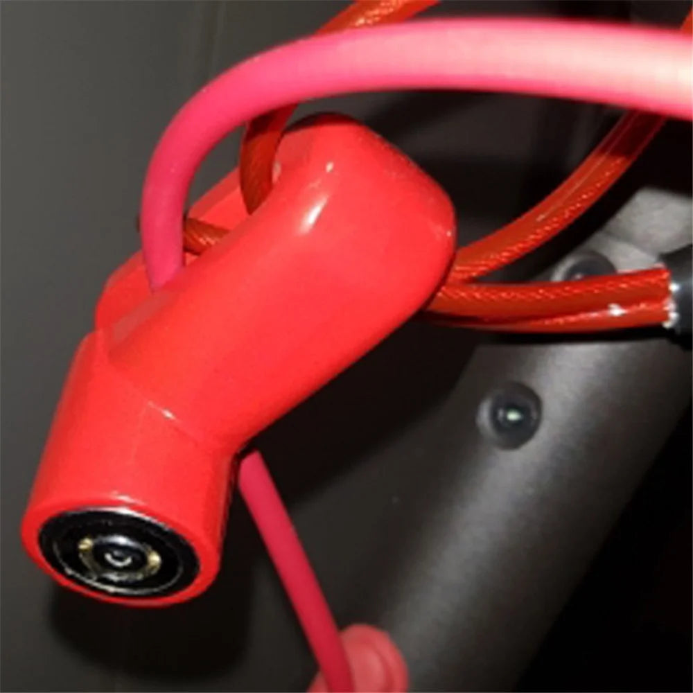 Disc Brakes Lock with Steel Wire for Xiaomi Mijia M365 Electric Scooter Anti-Theft Padlock Wheel Security Lock - 6