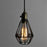 Vintage Style Mini Cage Hanging Sconce Light Pendant - 7