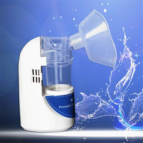 Portable Ultrasonic Nebulizer Handheld Personal Cool Mist Inhaler for Kids and Adults - EU Plug - 1