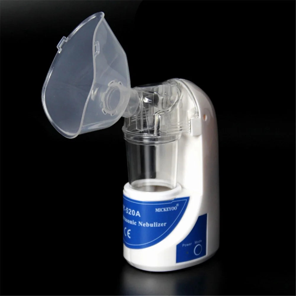 Portable Ultrasonic Nebulizer Handheld Personal Cool Mist Inhaler for Kids and Adults - EU Plug - 5