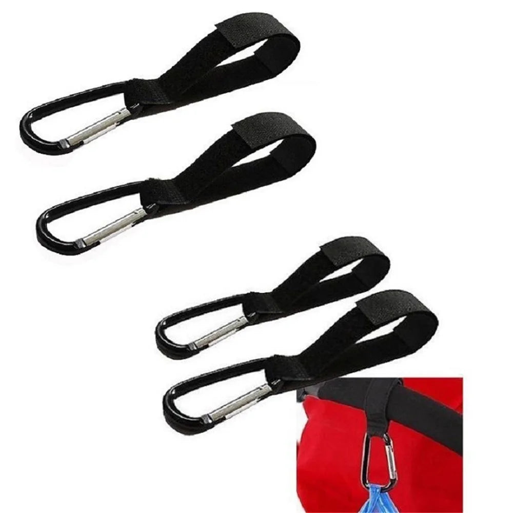 2 PCS Firm  + Aluminium Alloy Stroller Hook for Pram Baby Carriage - 6