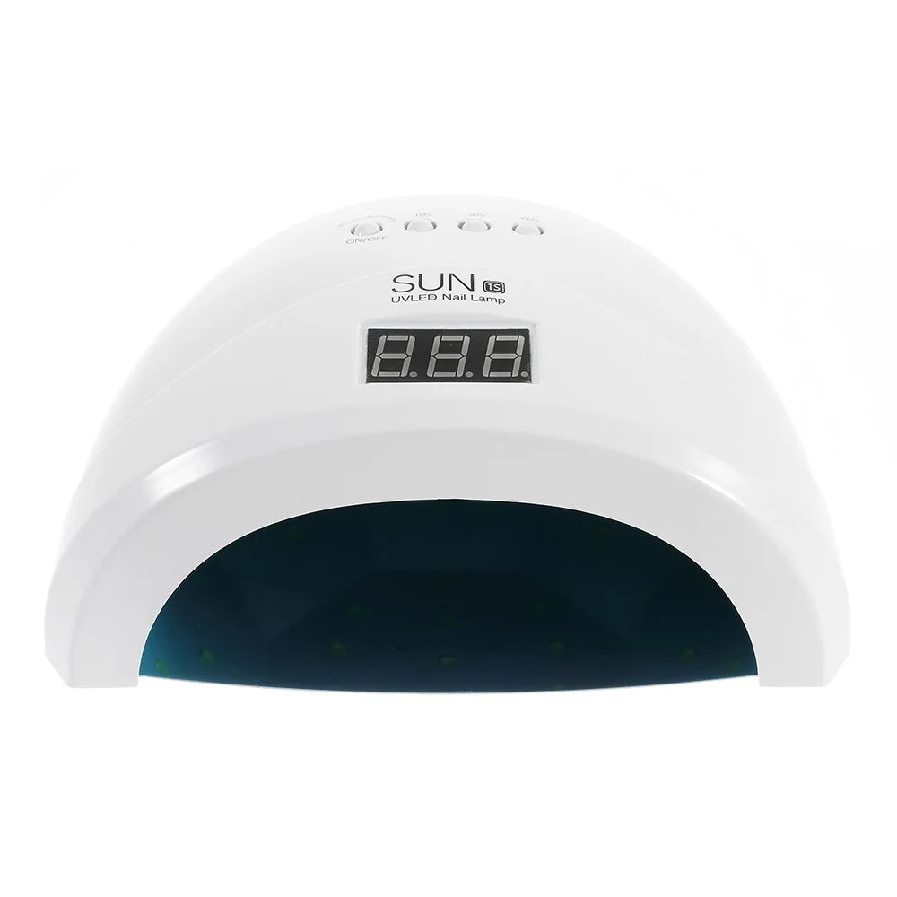 SUN 1S 48W Nails and Toe Nail Curing UV Nail Lamp Dryer with LED Display - EU Plug - 4