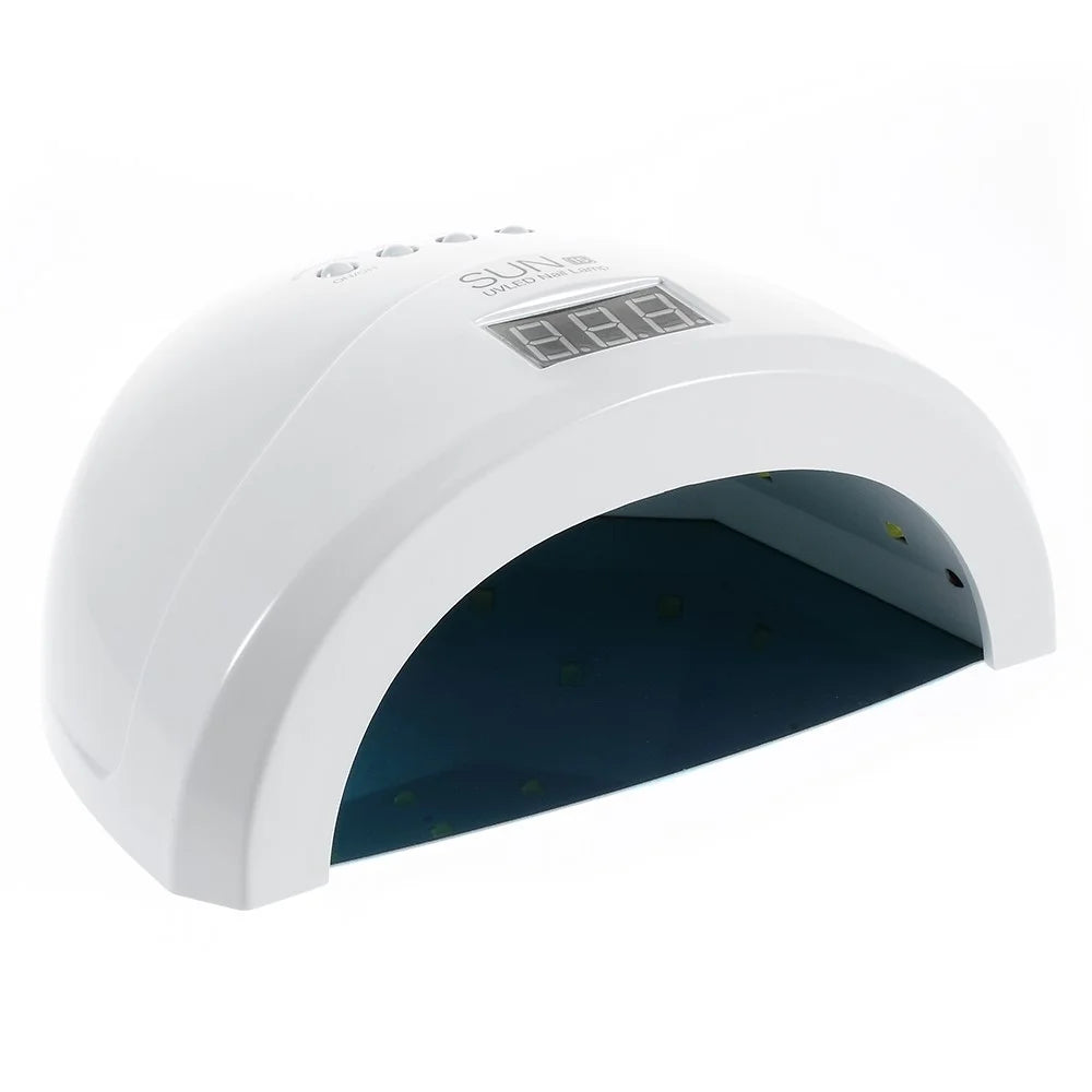 SUN 1S 48W Nails and Toe Nail Curing UV Nail Lamp Dryer with LED Display - EU Plug - 5