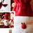 Santa Claus Wine Bottle Cover Bag Christmas Table Dinner Decoration - 3