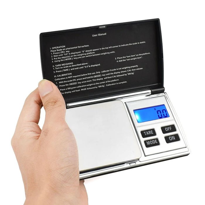 500g x 0.01g Stainless Steel Precision Digital Scale - 3