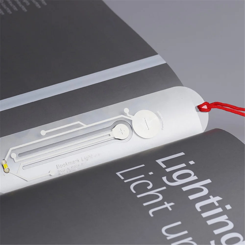 Ultra-thin LED Book Light Reading Lamp Mini Bookmark Light - 3