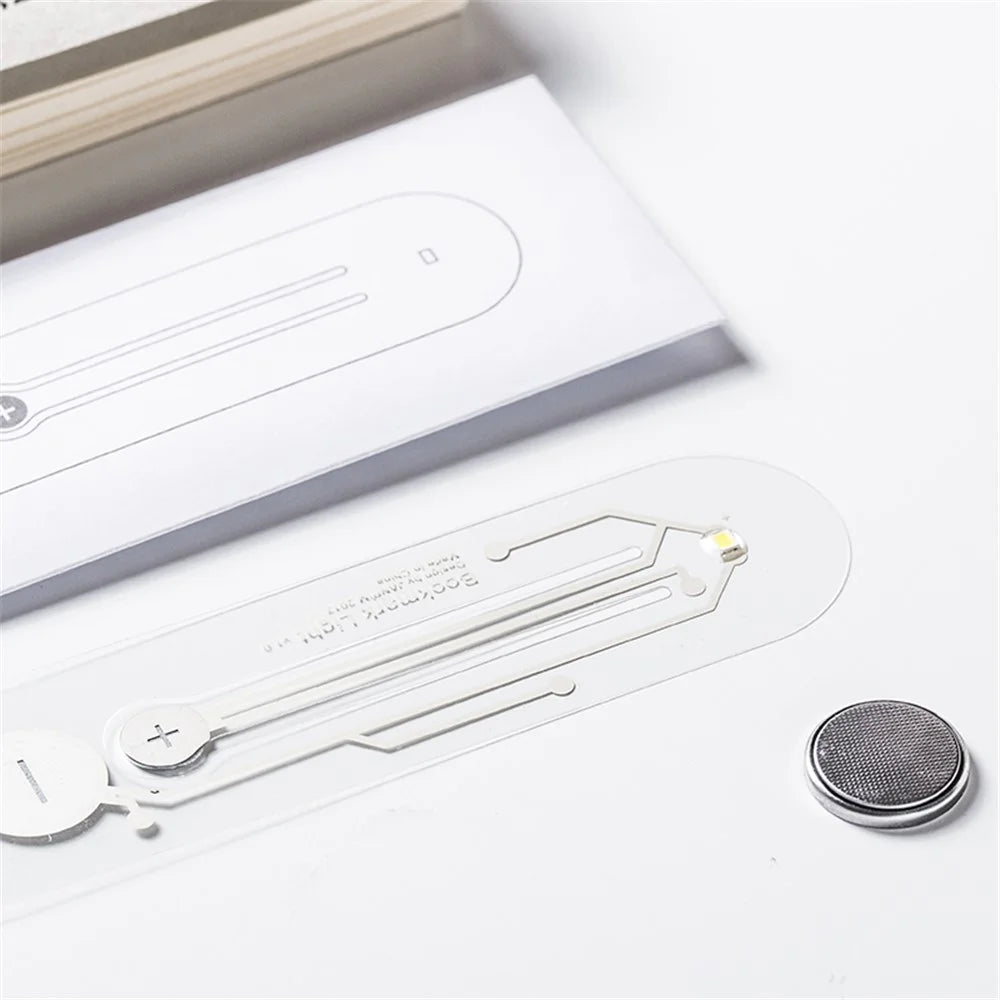 Ultra-thin LED Book Light Reading Lamp Mini Bookmark Light - 7