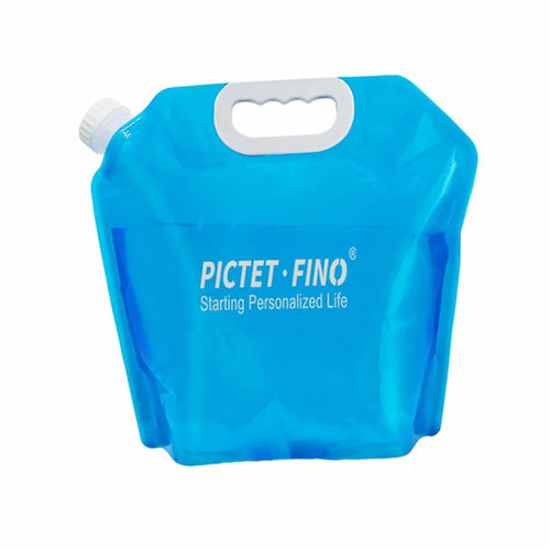 PICTET.FINO RH46 5L Water Carrier Collapsible Water Bag for Camping Hiking Picnic BBQ - Blue - 1