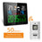 Temperature Humidity Wireless Weather Forecast Station Alarm and Snooze Thermometer Hygrometer Clock - EU Plug - 2