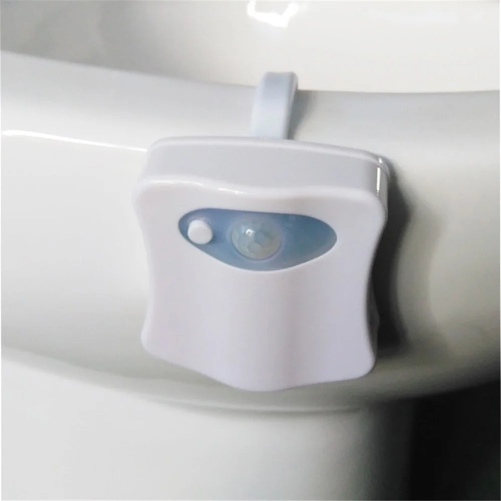 LIGHTBOWL 8-color Motion Sensor Induction Toilet Night Light - 2
