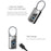 Intelligent Waterproof Fingerprint Luggage Suitcase Backpack Lock - 5