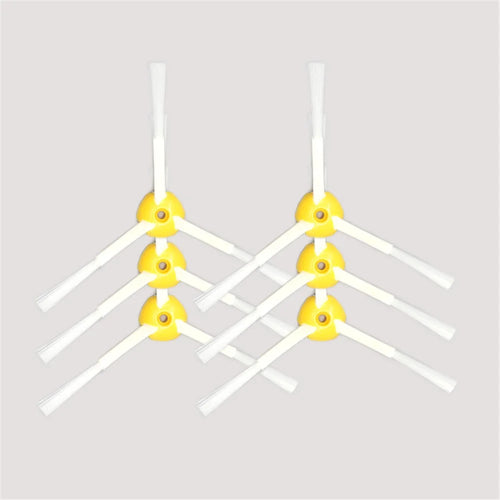6Pcs/Set 3-Armed Side Brushes for iRobot Roomba 5/6/7 Series Vacuum Cleaner - 1