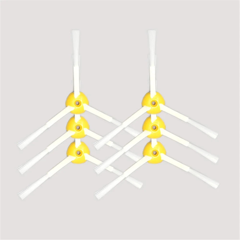 6Pcs/Set 3-Armed Side Brushes for iRobot Roomba 5/6/7 Series Vacuum Cleaner - 1