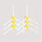 6Pcs/Set 3-Armed Side Brushes for iRobot Roomba 5/6/7 Series Vacuum Cleaner - 1