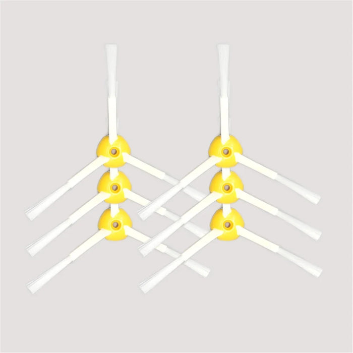 6Pcs/Set 3-Armed Side Brushes for iRobot Roomba 5/6/7 Series Vacuum Cleaner - 1