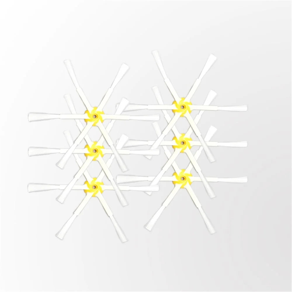 6PCS Vacuum Cleaner Hexagon Brush Replacements for iRobot Roomba 5/6/7 Series Sweeping Robot - 1
