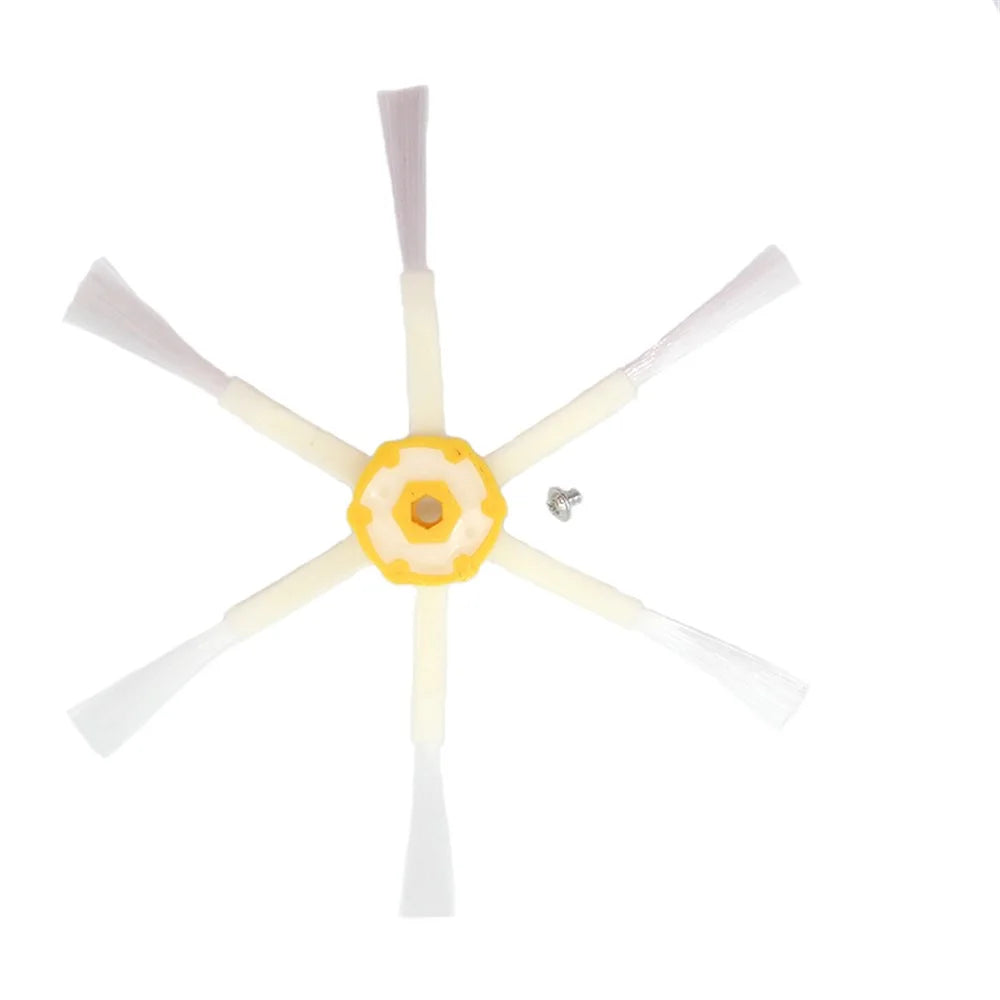 6PCS Vacuum Cleaner Hexagon Brush Replacements for iRobot Roomba 5/6/7 Series Sweeping Robot - 3