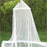 Summer Hanging Round Dome Canopy Princess Mosquito Net Bed Netting - White - 2