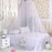 Summer Hanging Round Dome Canopy Princess Mosquito Net Bed Netting - White - 3