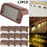 12PCS/Pack Solar Deck Lights Waterproof LED Solar Lamp for Outdoor Pathway Yard - 1