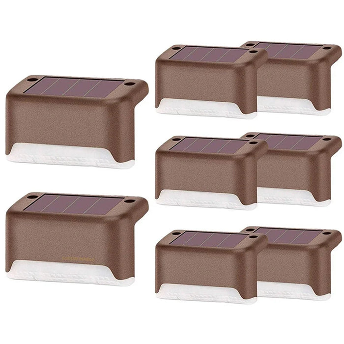 12PCS/Pack Solar Deck Lights Waterproof LED Solar Lamp for Outdoor Pathway Yard - 3