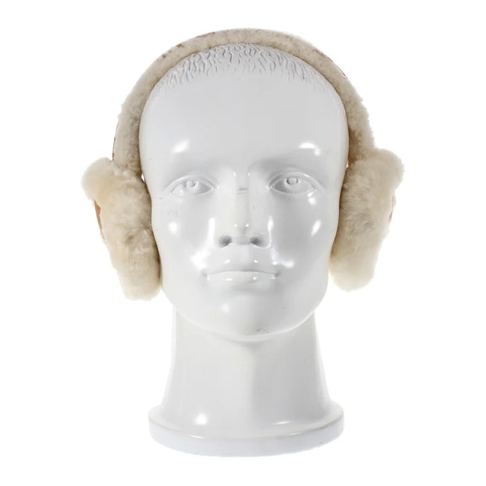 Fluffy Wool Warm Earmuffs Windproof Winter Ear Protector - Khaki - 5