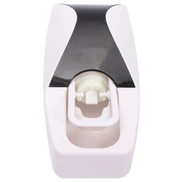 Practical Automatic Toothpaste Squeezer Toothbrush Holder Set with Sticker - 3