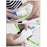 Practical Automatic Toothpaste Squeezer Toothbrush Holder Set with Sticker - 4