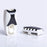 Practical Automatic Toothpaste Squeezer Toothbrush Holder Set with Sticker - 7