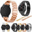 22mm Solid Stainless Steel Chain Watch Band for Samsung Galaxy Watch3 45mm - Black - 5