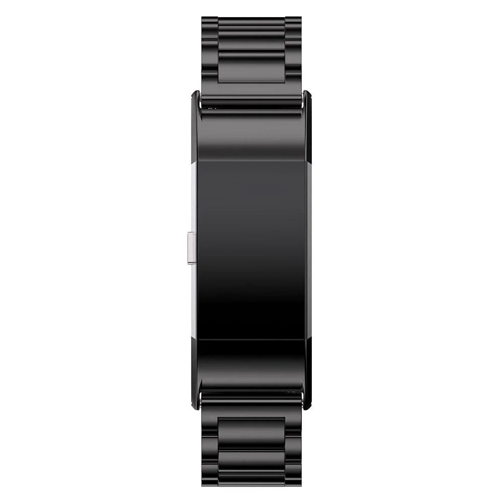 316L Stainless Steel Watch Band for Fitbit Charge 2 - Black - 2